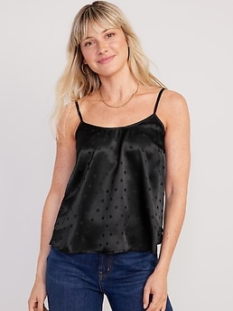 The Right One Satin Cami Top – Lee's Kloset