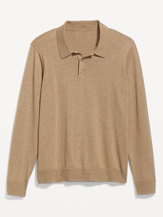 Image number 4 showing, Long-Sleeve Polo Pullover Sweater
