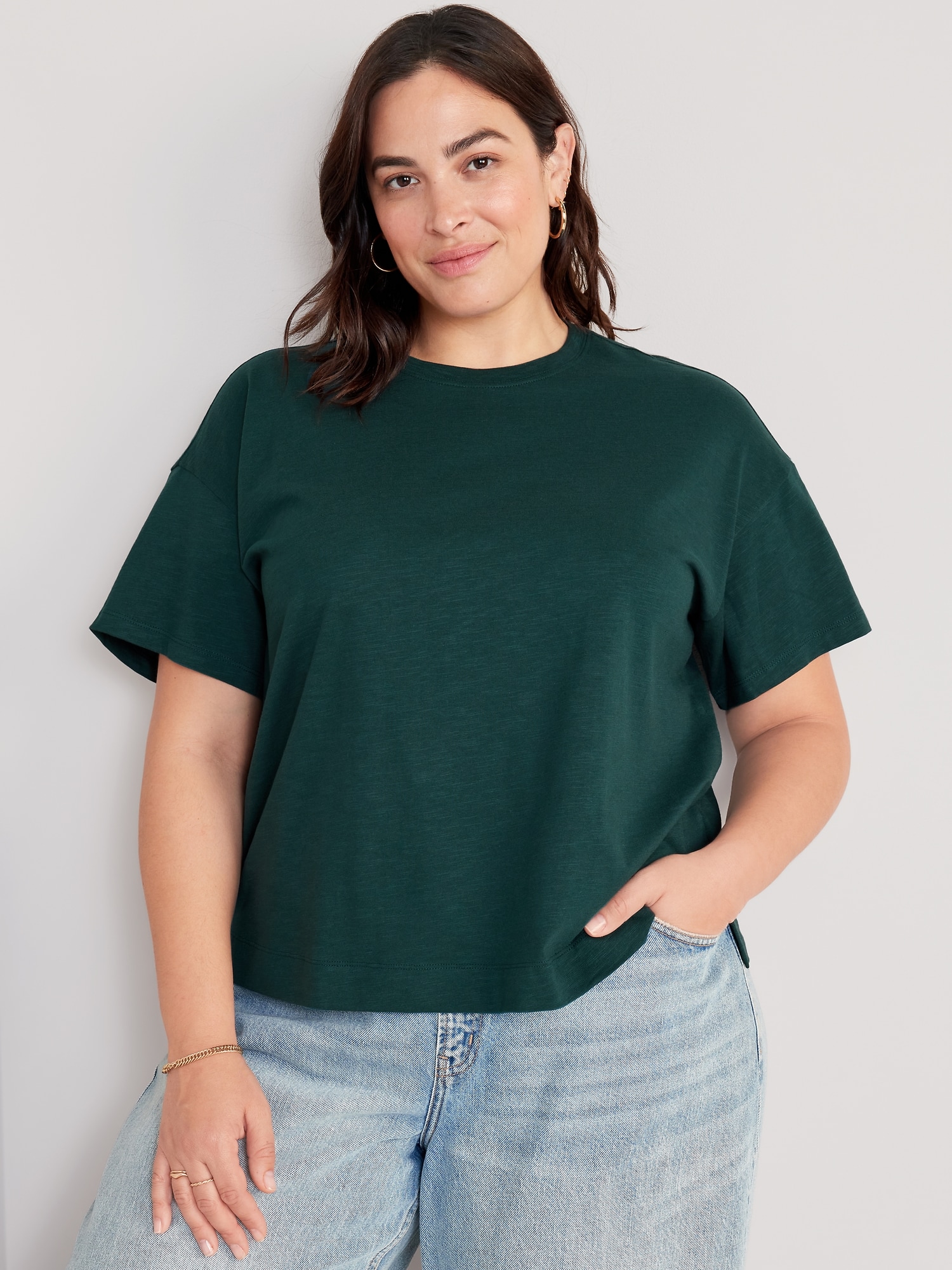 Vintage Slub-Knit T-Shirt for Women | Old Navy