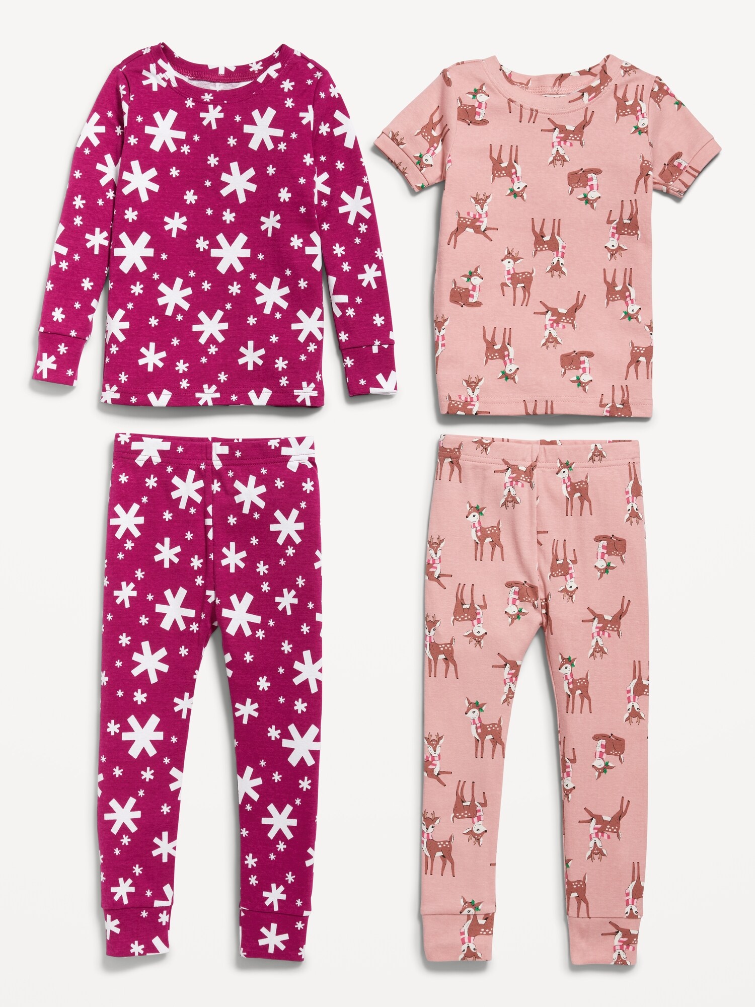 Unisex Printed Snug-Fit Pajama Set for Toddler & Baby