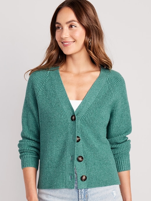 Shaker-Stitch Cardigan Sweater for Women | Old Navy