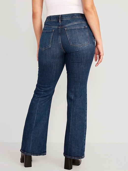 Image number 2 showing, Maternity Front Low Panel Flare Jeans