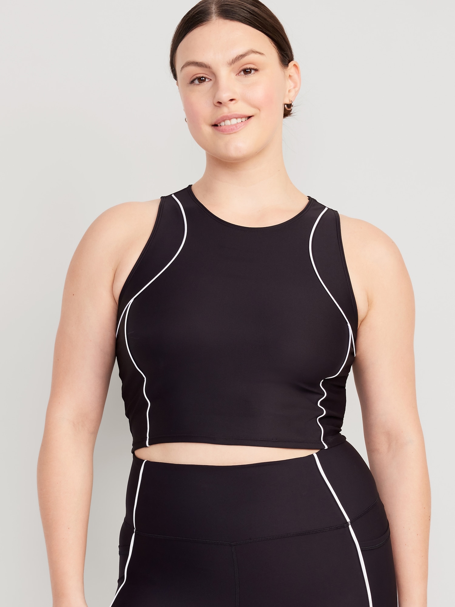 PowerSoft Cropped Tank Top