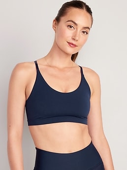 Women's Old Navy Active Teal Sports Bra, Size Small NWT