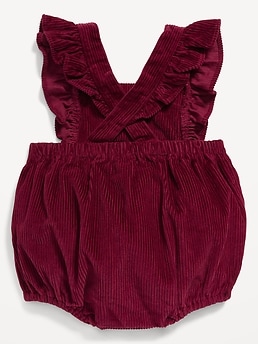オールインワン・サロペット Lexxi Sleeveless Ruffle-Trim Romper cn57376904.jpg