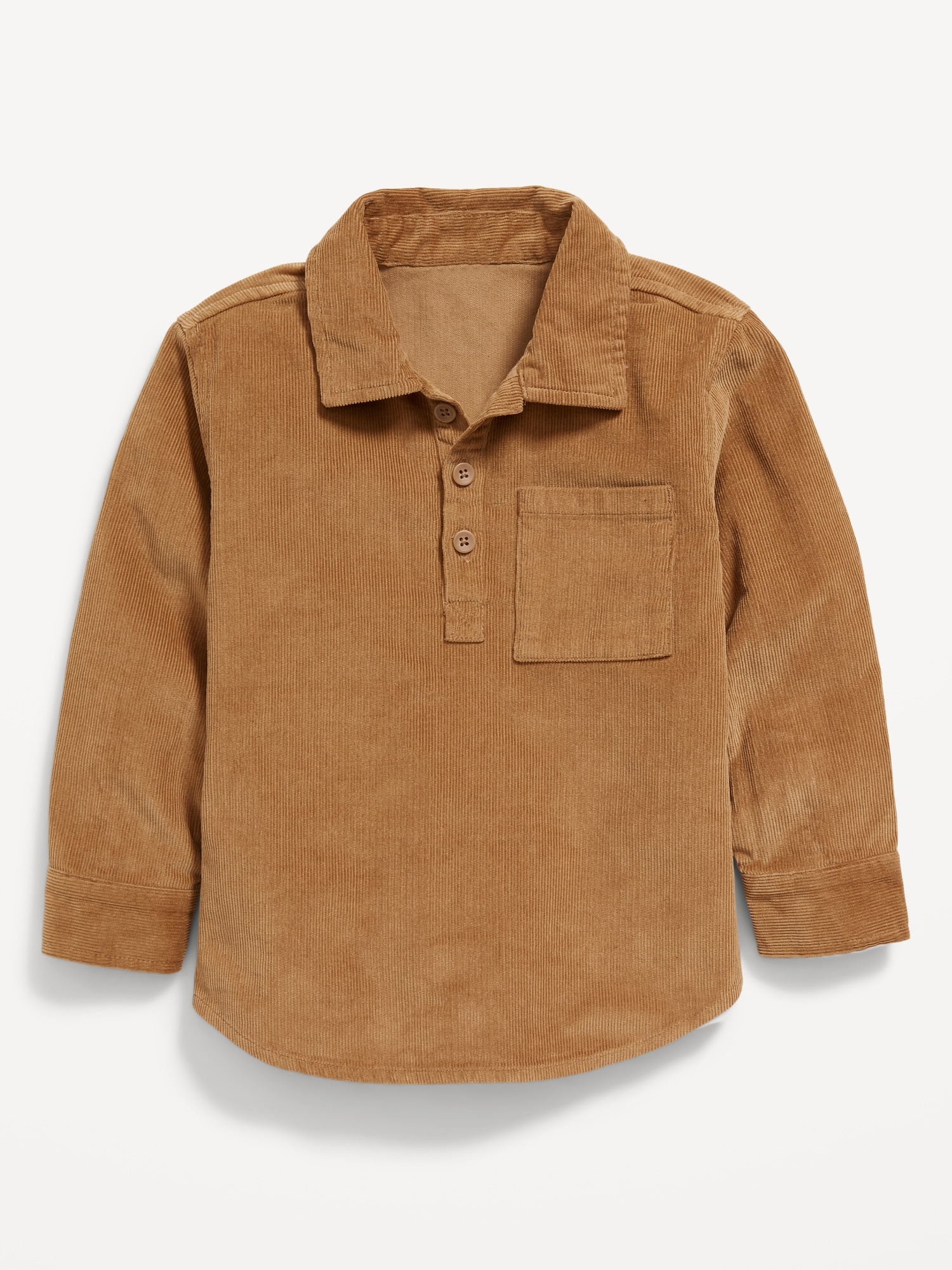LongSleeve Corduroy Popover Shirt for Toddler Boys Old Navy