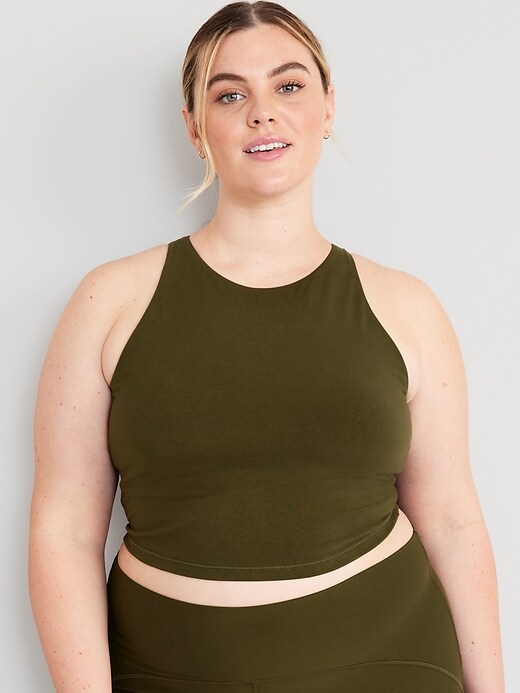 Light Support PowerChill Longline Sports Bra | Old Navy