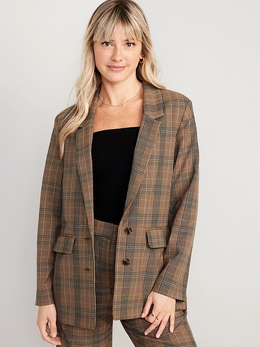 Image number 1 showing, Taylor Relaxed Suit Blazer