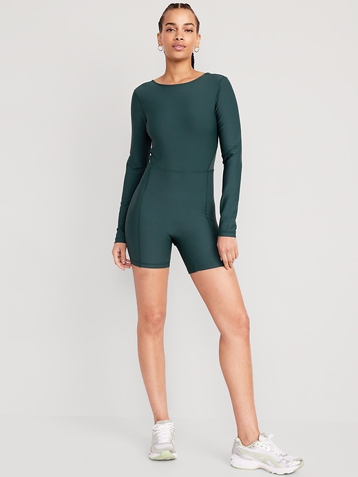 Image number 1 showing, PowerSoft Long-Sleeve Bodysuit
