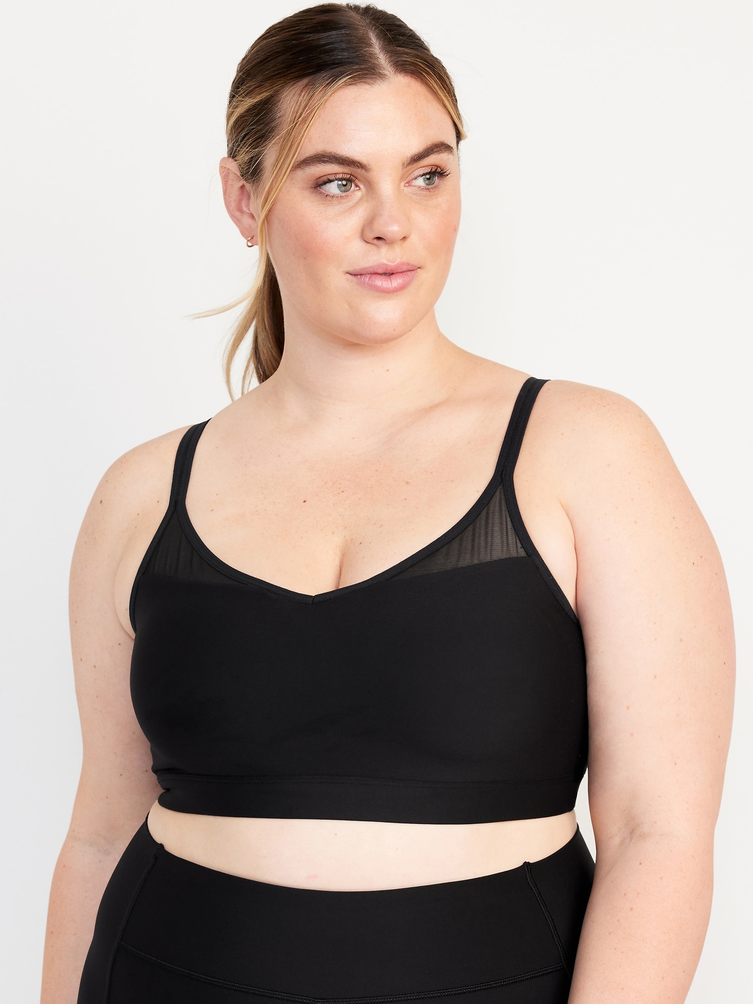 Light Support PowerSoft Ruched Sports Bra