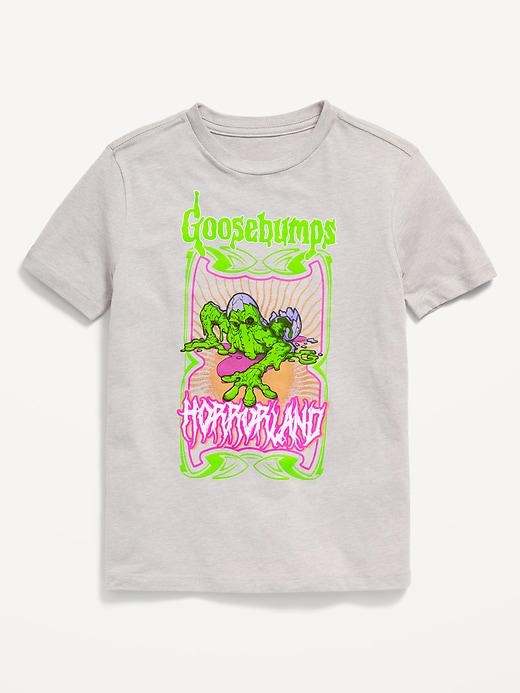 View large product image 1 of 1. Goosebumps™ Gender-Neutral Graphic T-Shirt for Kids