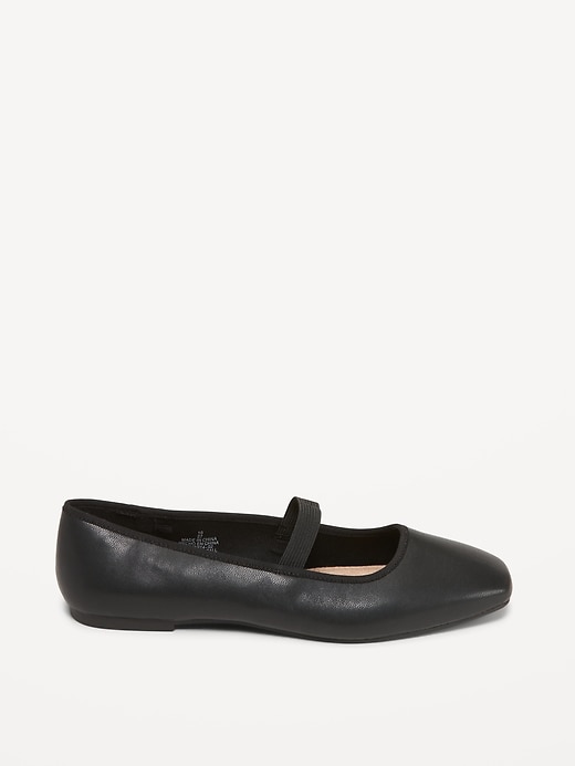 Image number 4 showing, Mary Jane Square-Toe Ballet Flats