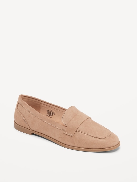 Image number 1 showing, Faux-Suede City Loafer Shoes
