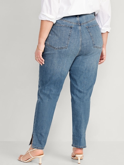 Image number 8 showing, Higher High-Waisted OG Straight Ankle Jeans
