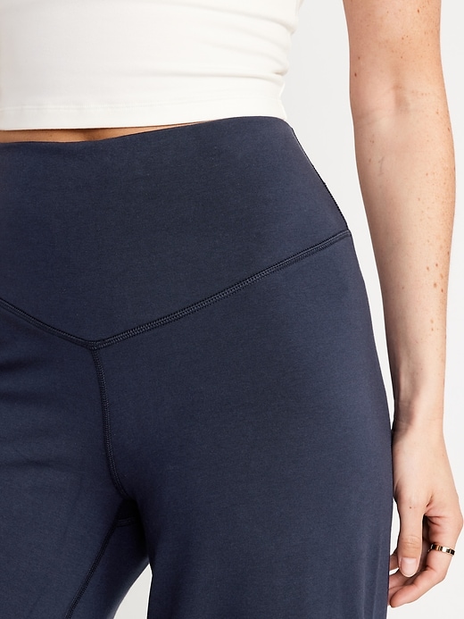 Extra High-Waisted PowerChill Wide-Leg Yoga Pants for Women | Old Navy