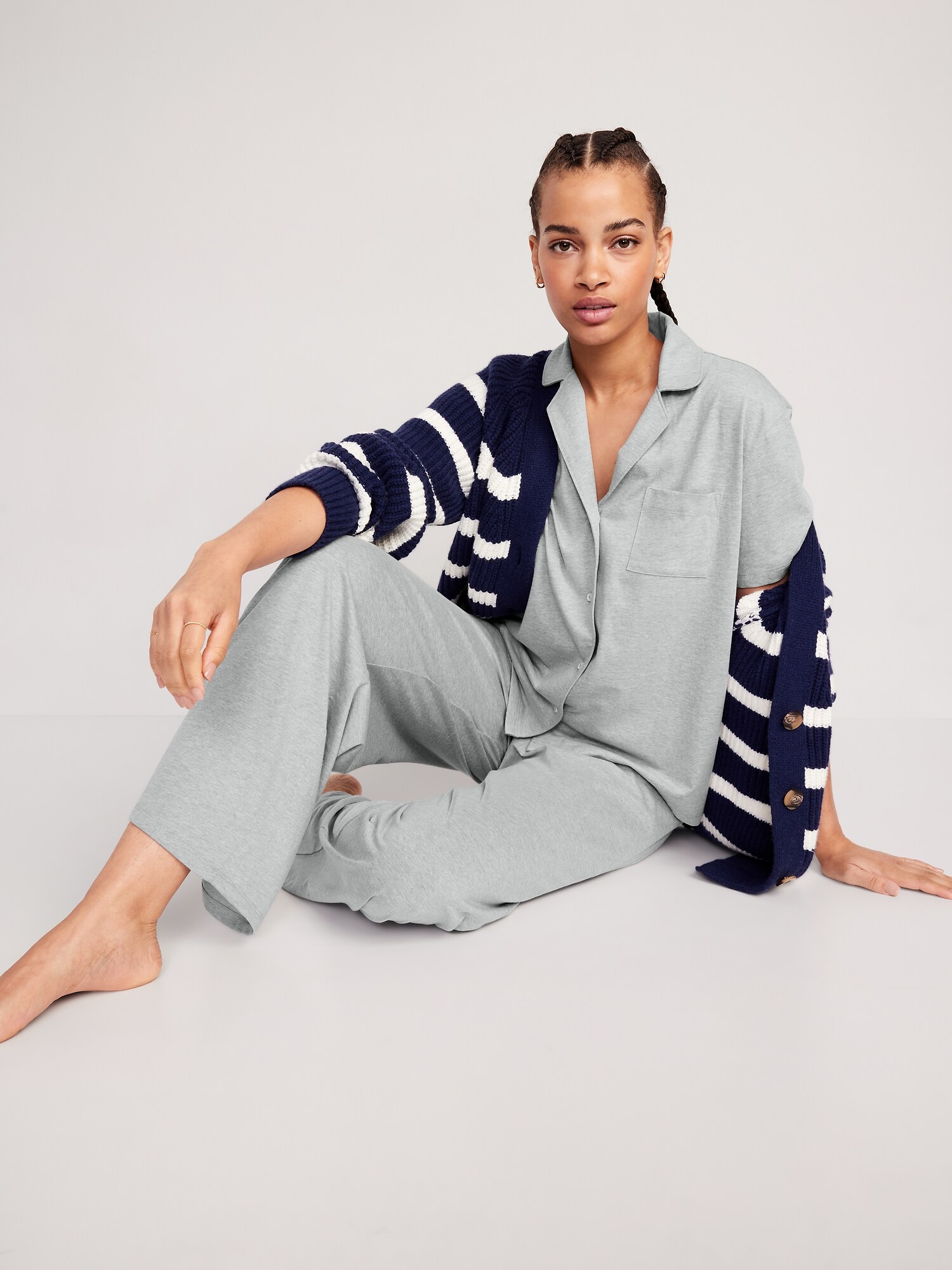 Jersey Pajama Set for Women | Old Navy