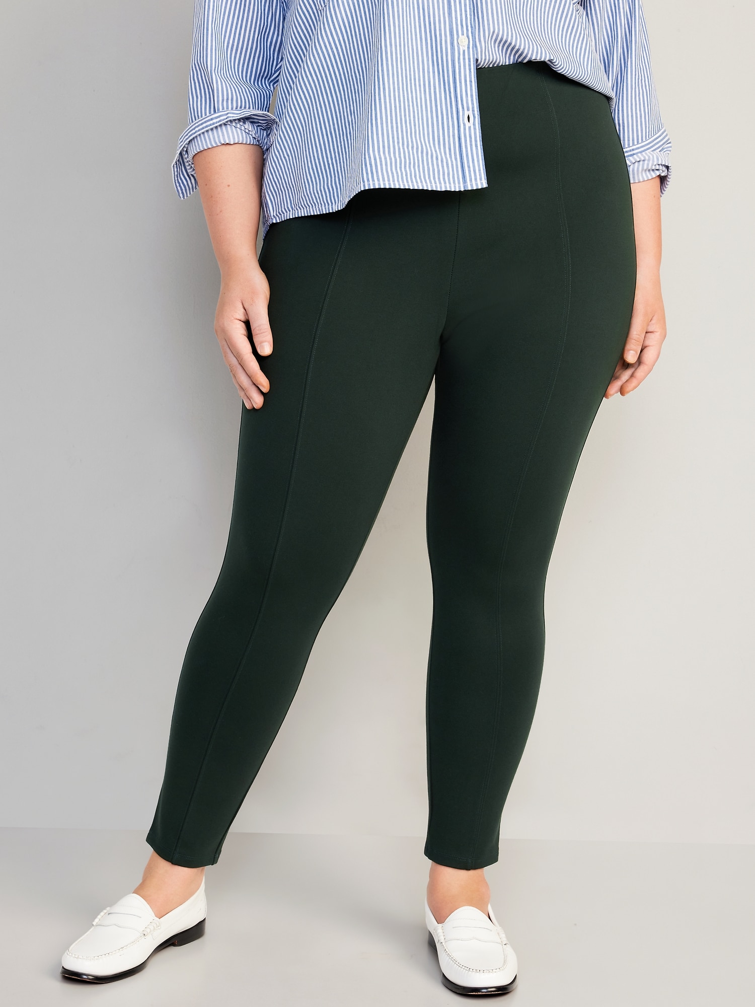 Extra High-Waisted Stevie Skinny Ankle Pants for Women
