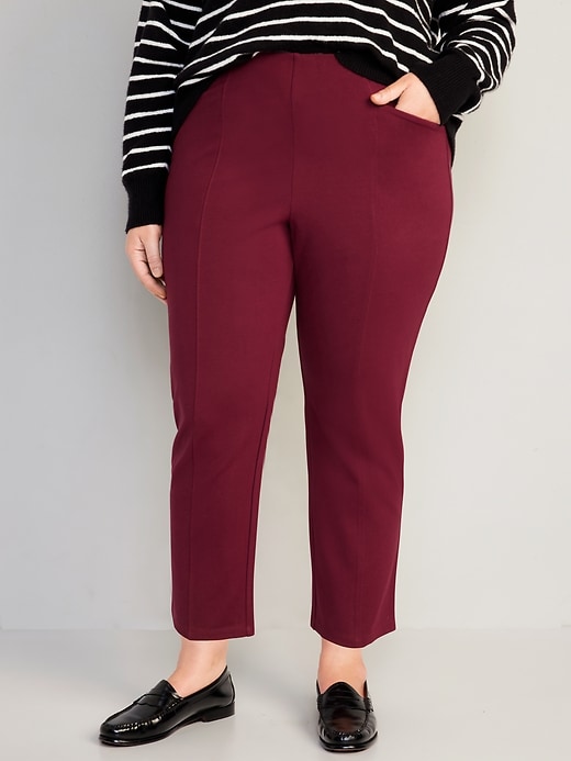 Image number 7 showing, Extra High-Waisted Stevie Straight Pants