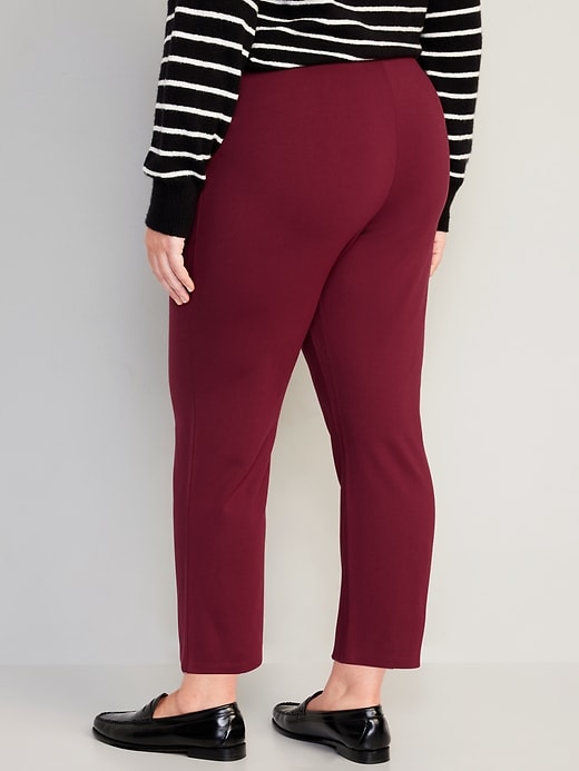 Image number 8 showing, Extra High-Waisted Stevie Straight Pants