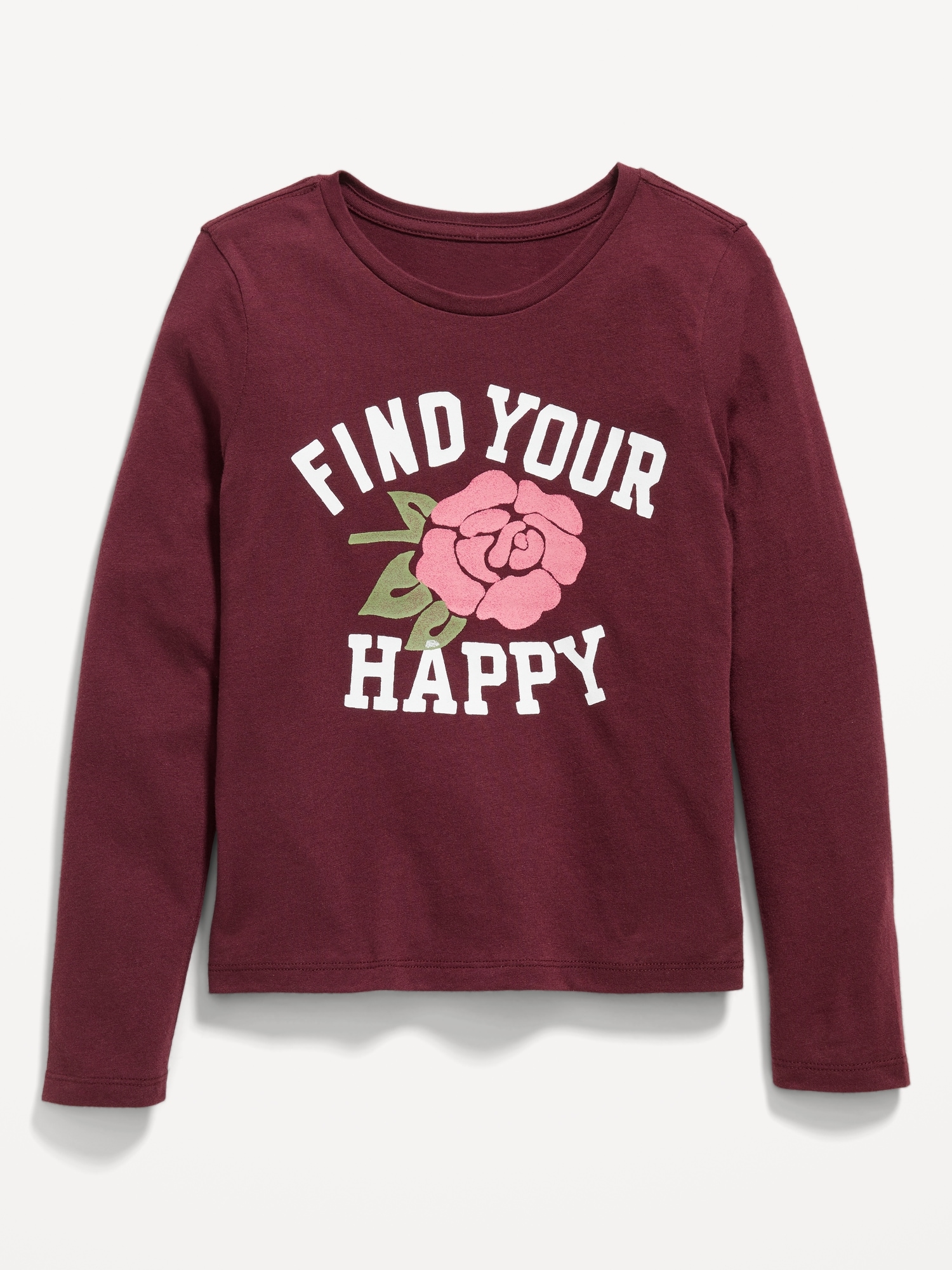 Long-Sleeve Graphic T-Shirt for Girls | Old Navy