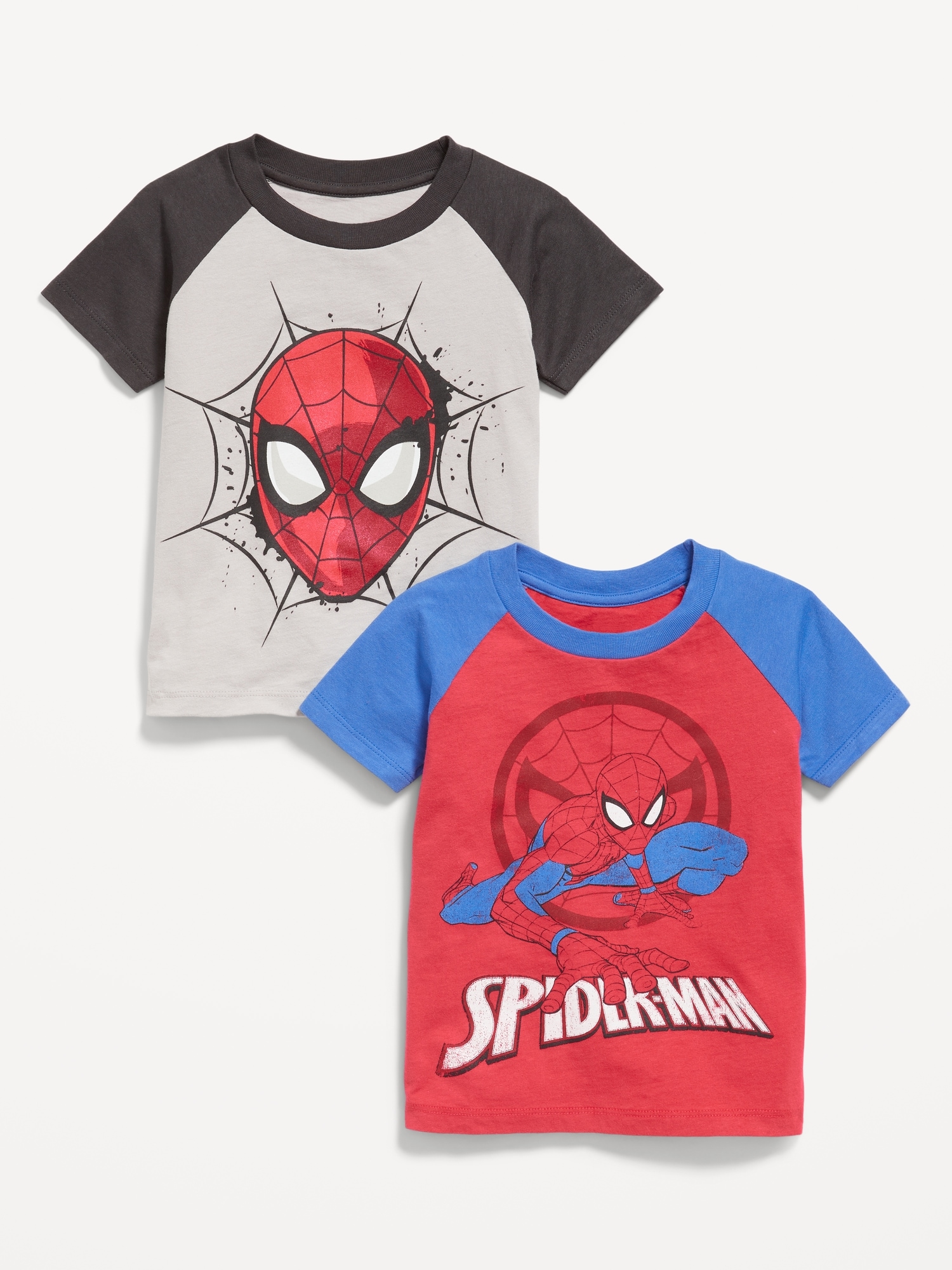 2-Pack Marvel™ Spider-Man Unisex Graphic T-Shirt for Toddler