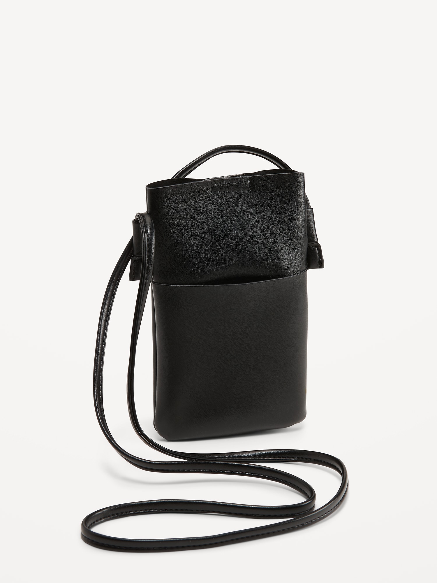 Ladies Cross Body Leather Bag Prelude - Black | Greenwood Leather