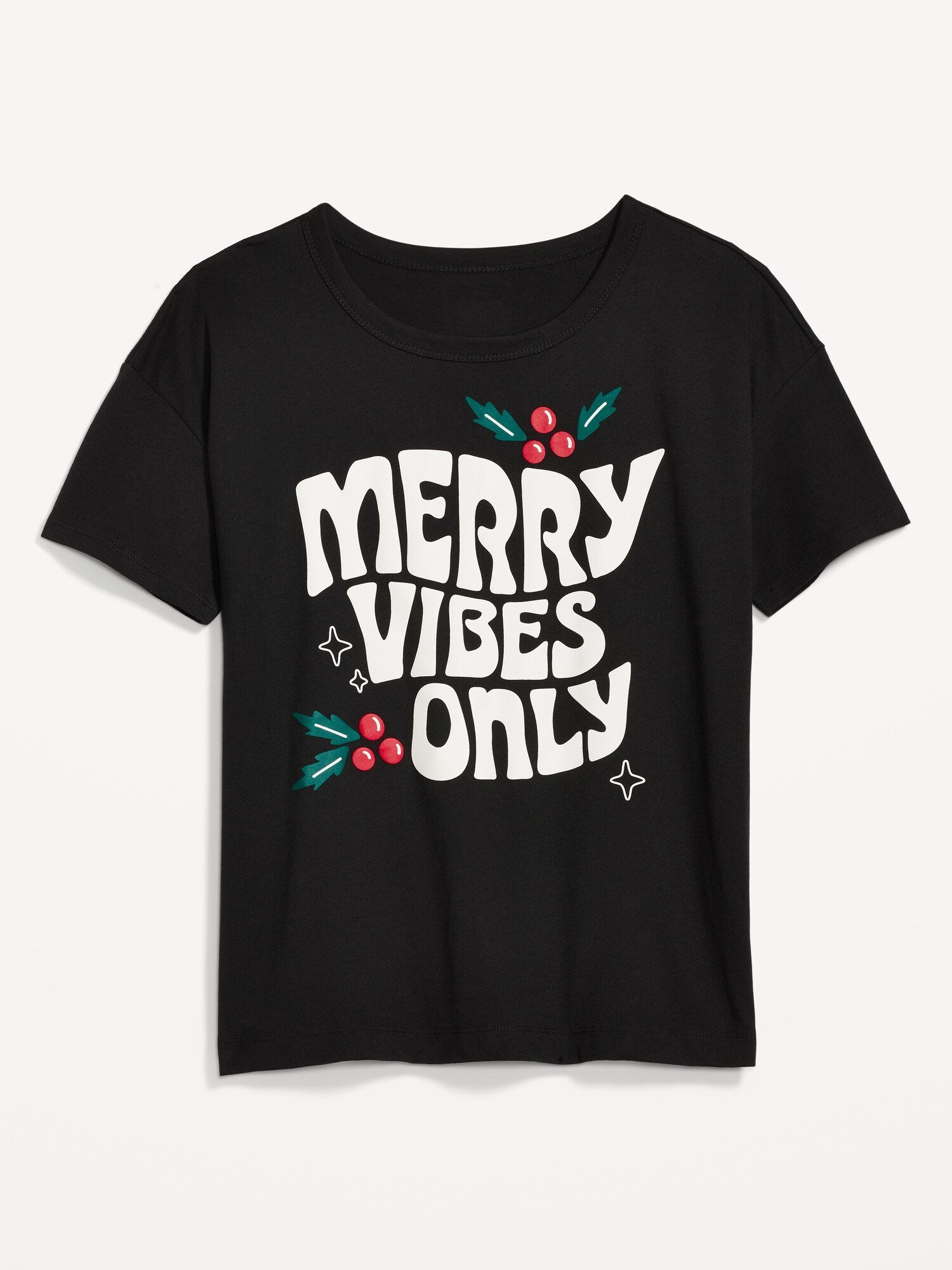 Matching Holiday Graphic T Shirt for Women Old Navy