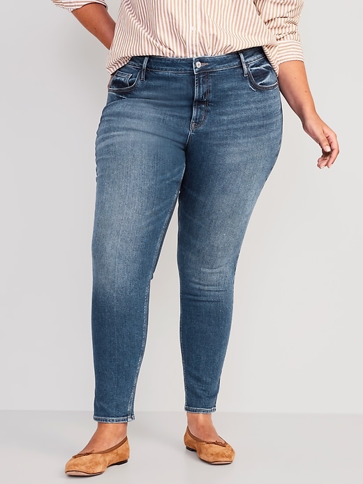 Mid-Rise Rockstar Super-Skinny Jeans for Women | Old Navy