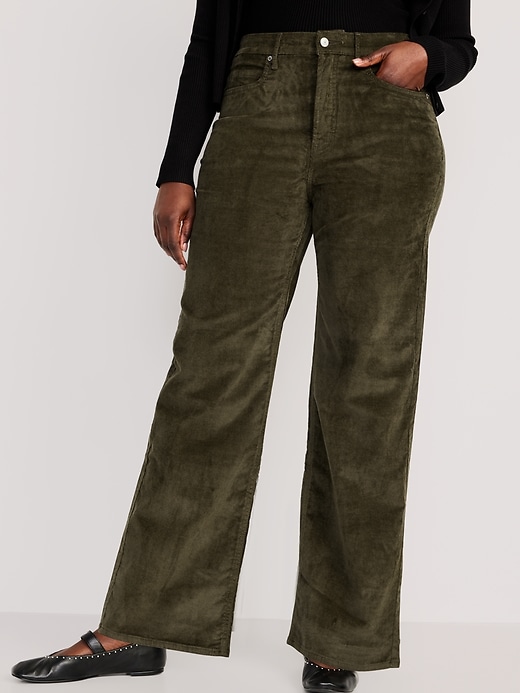Higher High-Waisted Wide-Leg Corduroy Pants | Old Navy