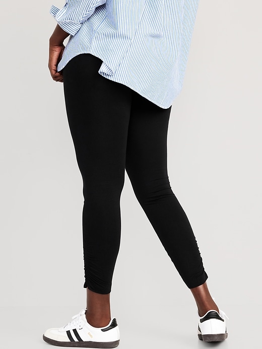 Image number 6 showing, High-Waisted Ruched 7/8 Legging for Women