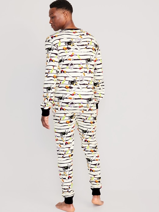 Image number 2 showing, Matching Halloween One-Piece Pajamas