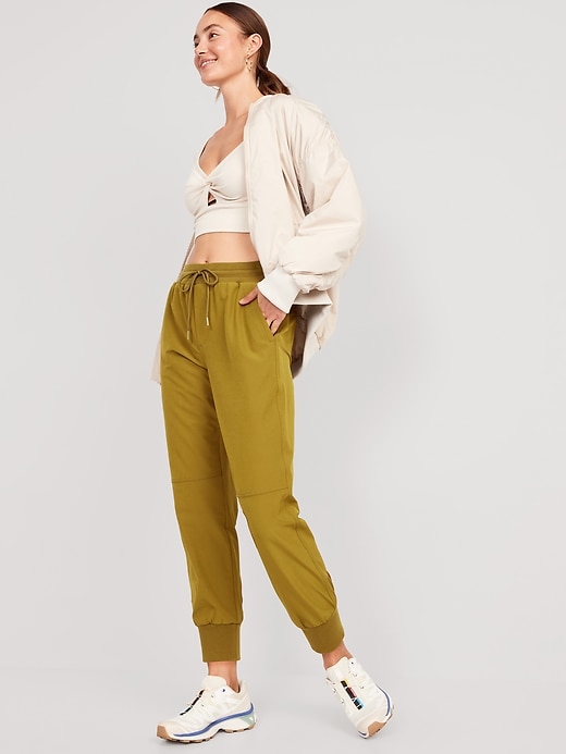Image number 3 showing, High-Waisted All-Seasons StretchTech Joggers