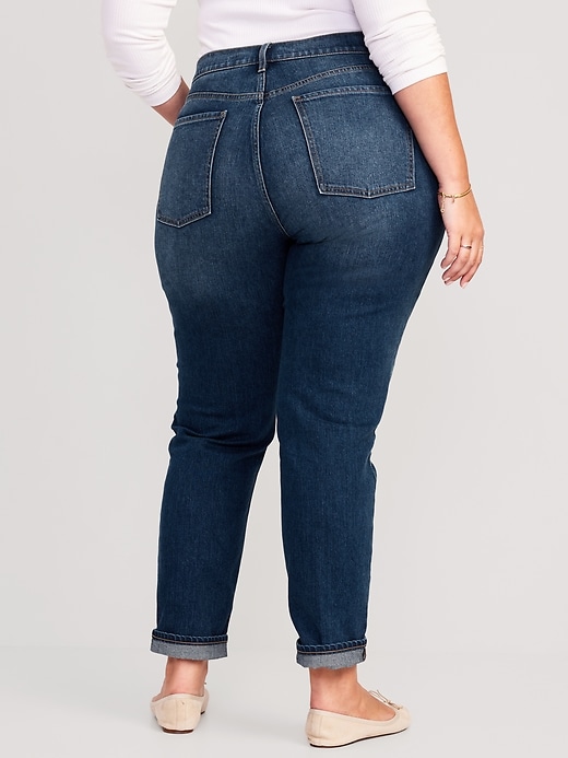Image number 8 showing, Mid-Rise Wow Boyfriend Straight Jeans