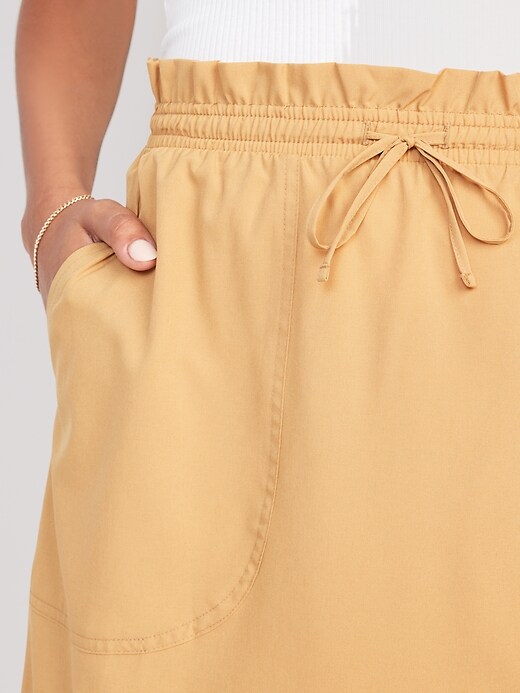 Image number 4 showing, High-Waisted StretchTech Packable Midi Skirt