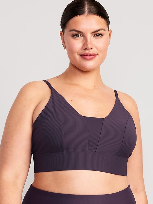 Image number 7 showing, Light Support PowerSoft Ribbed Sports Bra