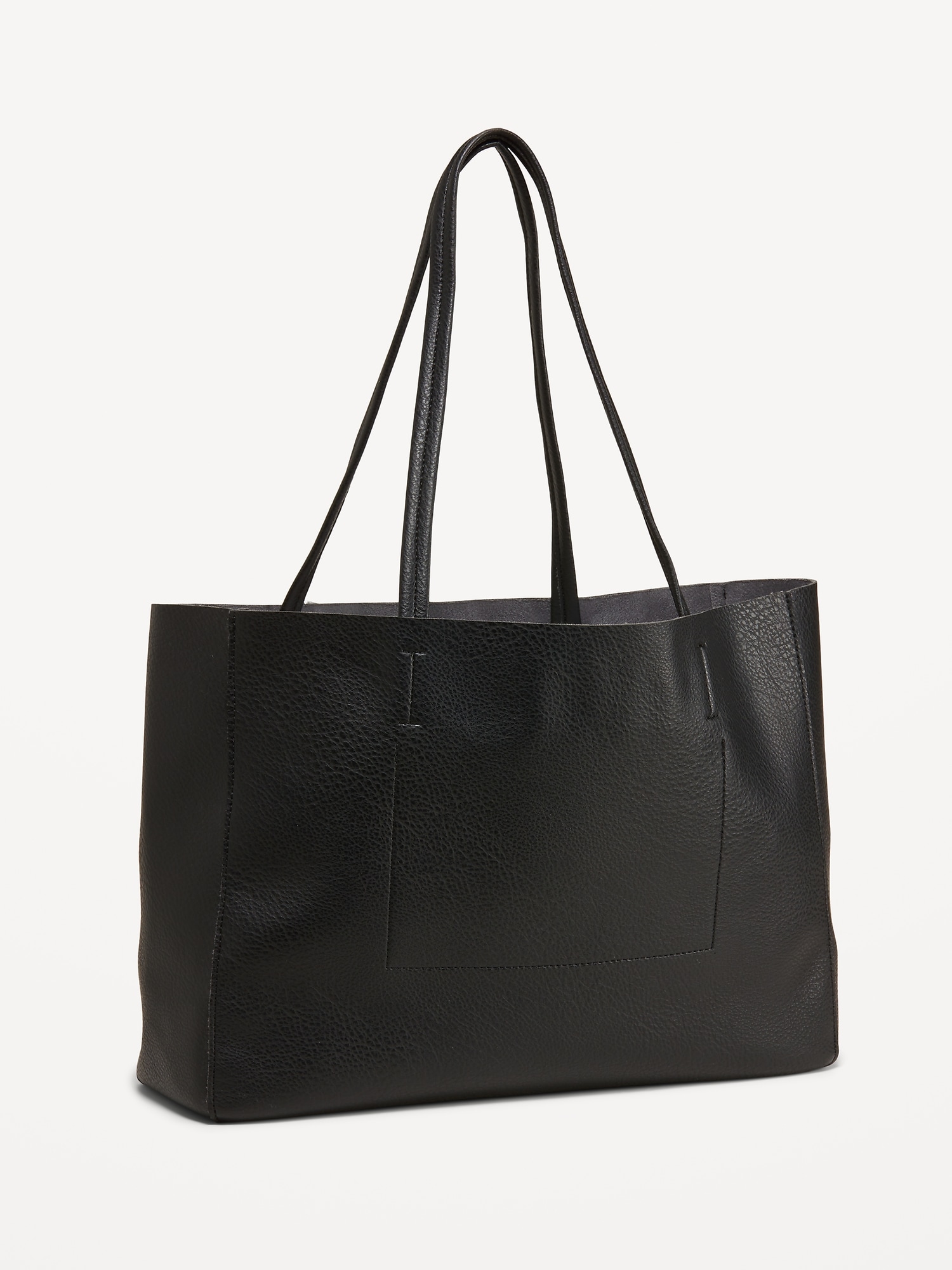 Faux Leather Tote Bag | Old Navy