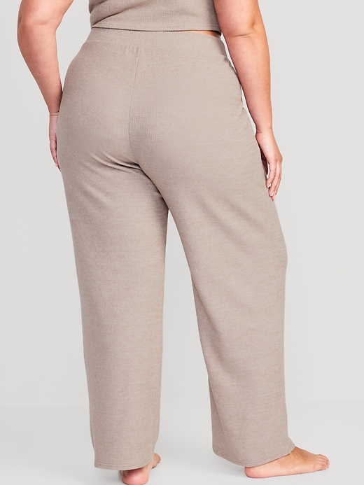 Image number 8 showing, Sweater-Knit Wide-Leg Lounge Pants