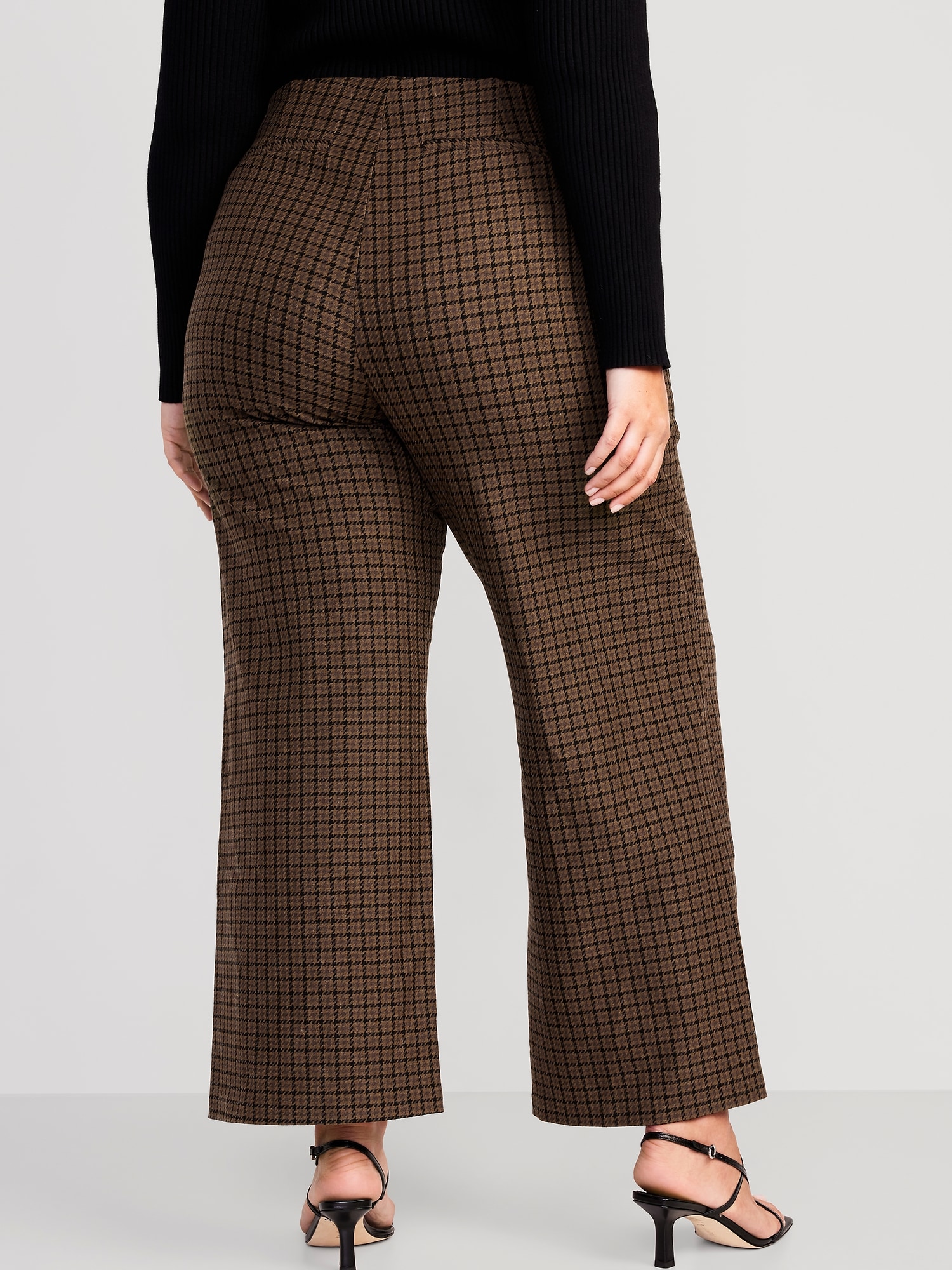 High-Waisted Pull-On Pixie Wide-Leg Pants | Old Navy