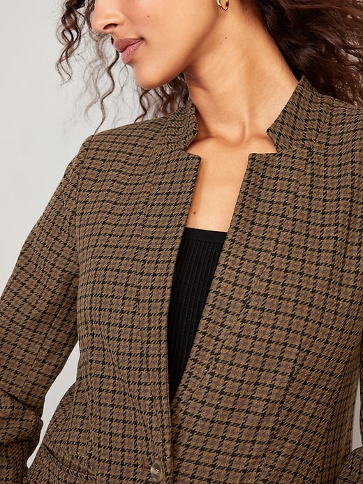 Image number 4 showing, Notched-Collar Pixie Blazer