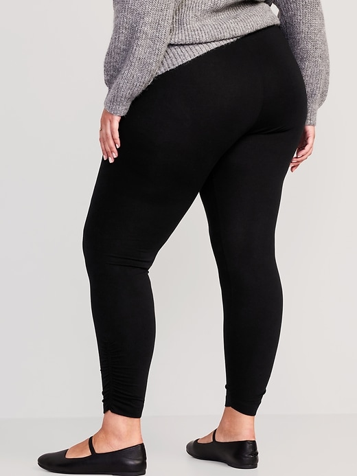 Image number 8 showing, High-Waisted Ruched 7/8 Legging for Women