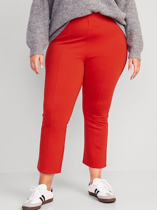 Image number 7 showing, Extra High-Waisted Stevie Crop Kick Flare Pants