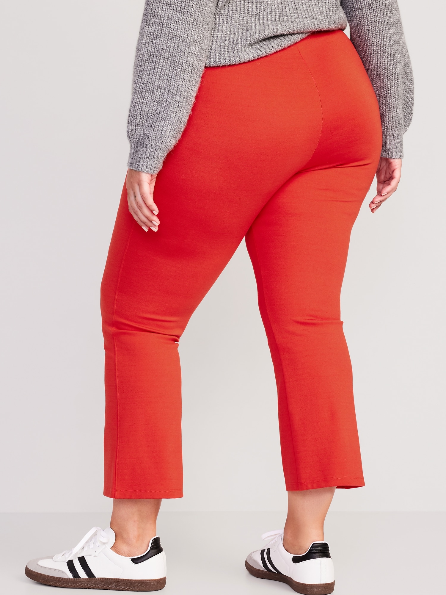 Extra High-Waisted Stevie Crop Kick Flare Pants for Women