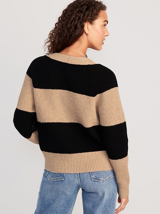 Image number 2 showing, Shaker-Stitch Cardigan Sweater