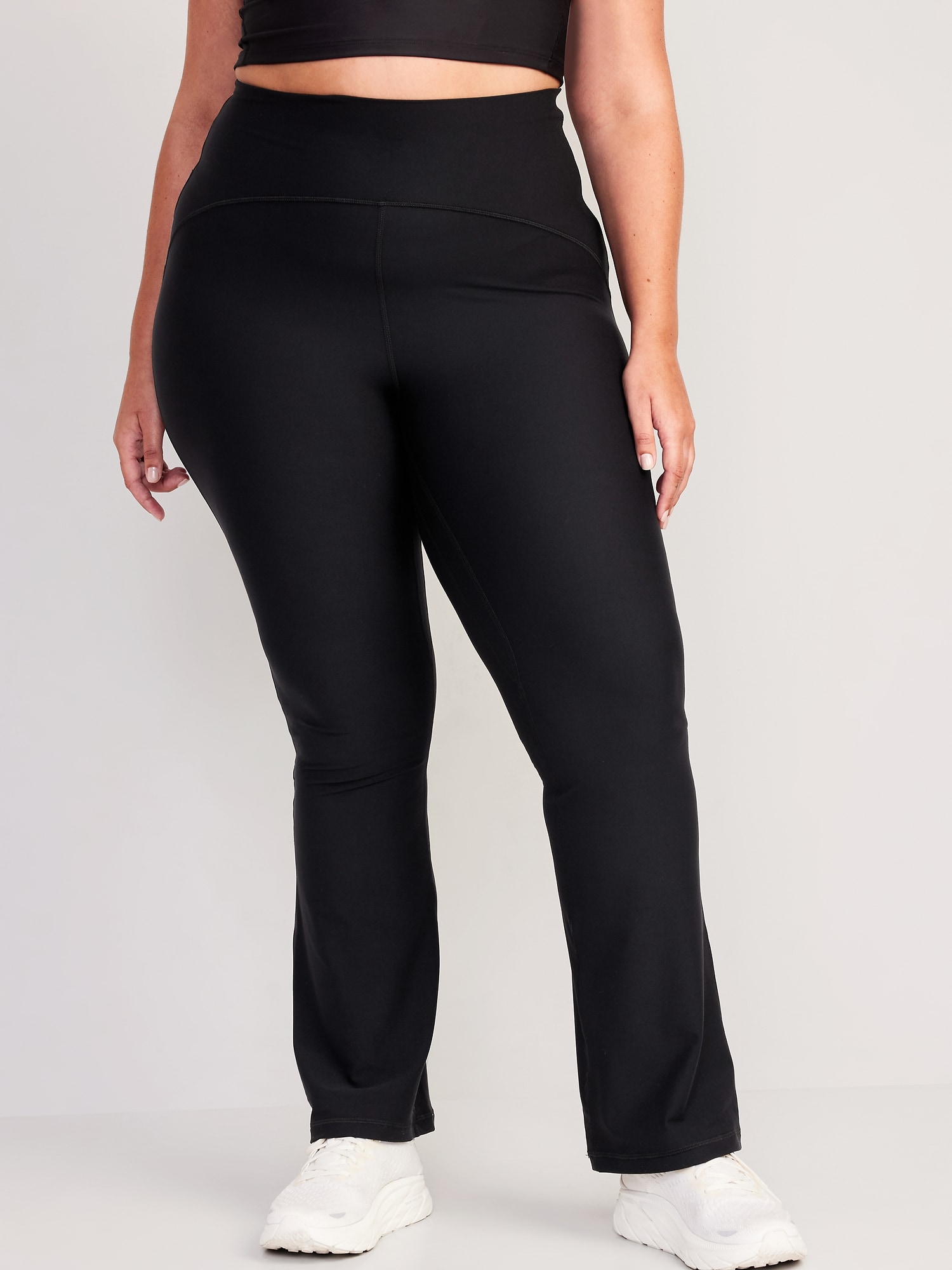 Extra High-Waisted PowerLite Lycra® ADAPTIV Flare Leggings | Old Navy