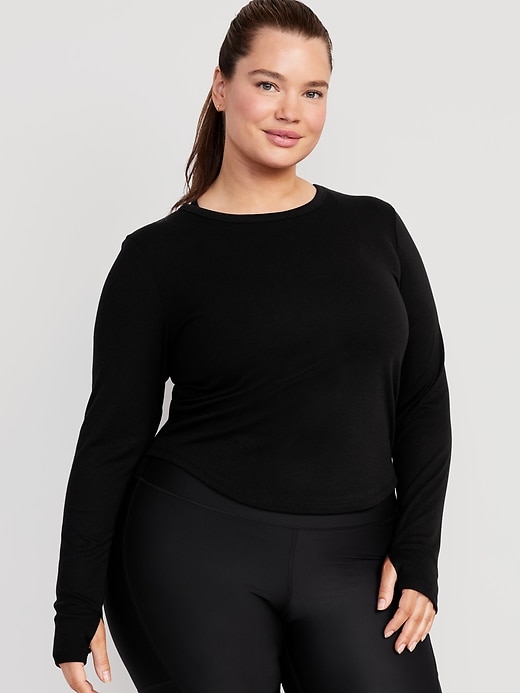 UltraLite Fitted Rib-Knit Top for Women | Old Navy