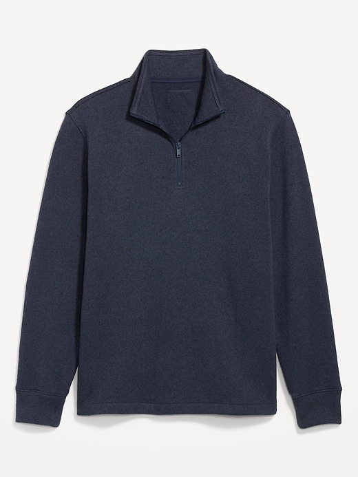Image number 4 showing, Sweater-Knit Quarter Zip