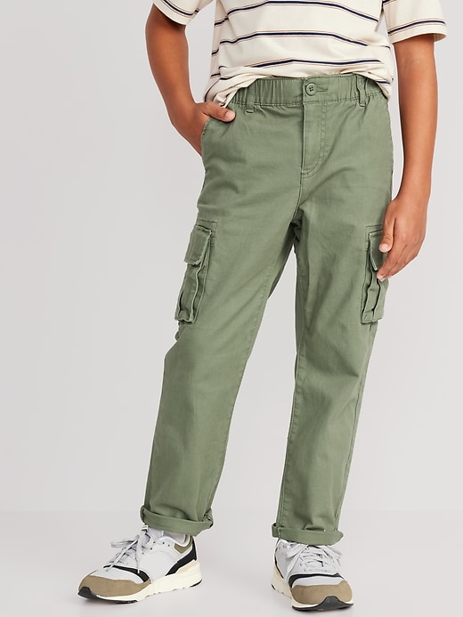 View large product image 1 of 4. Built-In Flex Cargo Taper Pants for Boys