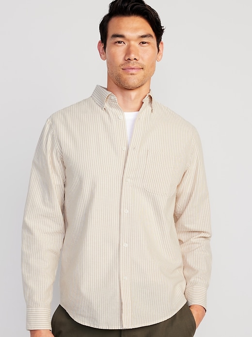 Image number 1 showing, Classic-Fit Non-Stretch Everyday Oxford Shirt