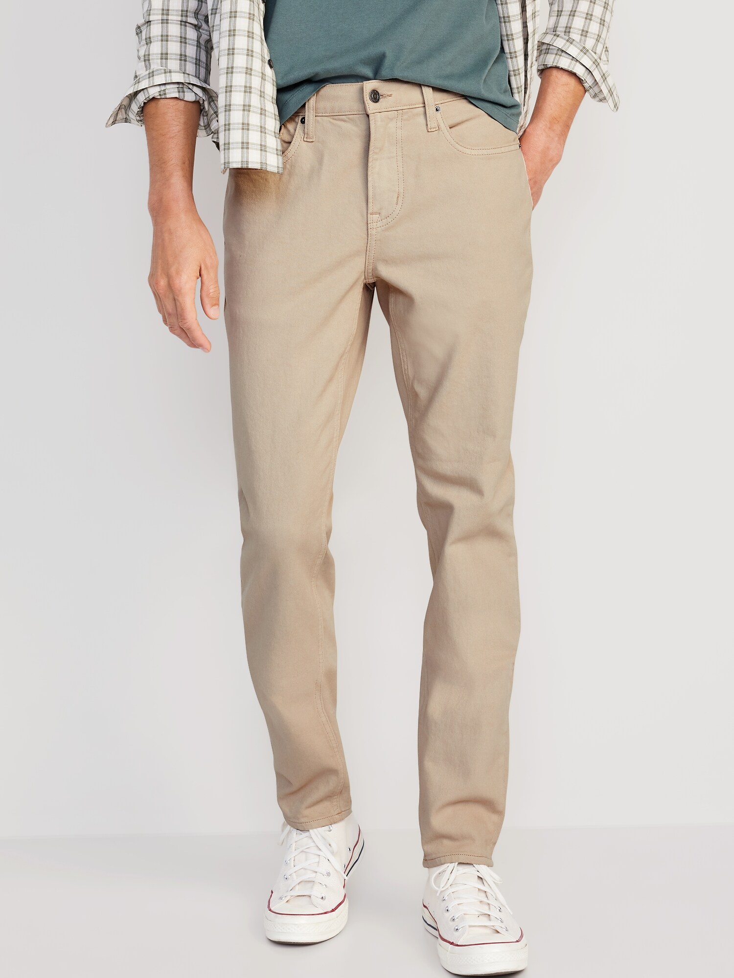 Men s Slim Khaki Pants Old Navy