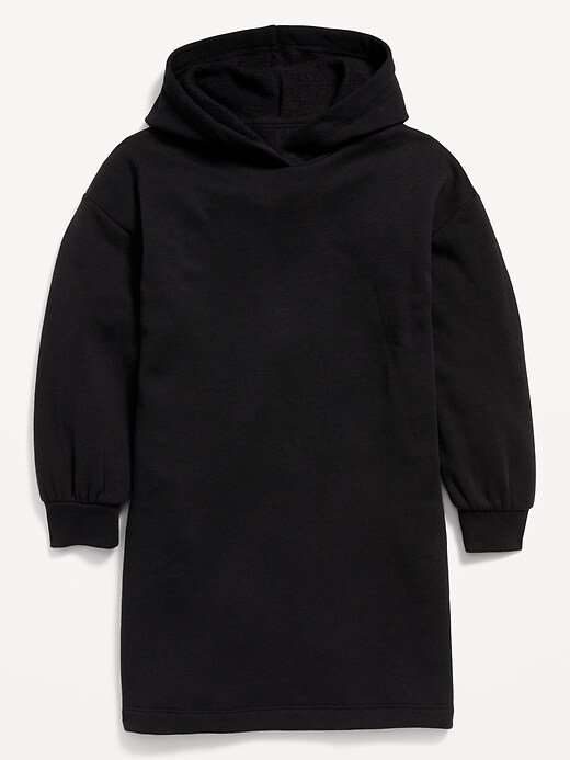 Long-Sleeve Fleece Hoodie Dress for Girls | Old Navy